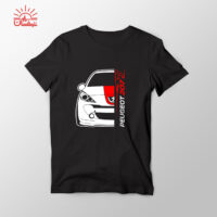 تیشرت مشکی پژو 207