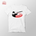 تیشرت اسپان سفید تیراندازی