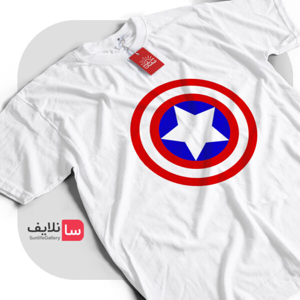 تیشرت اسپان سفید کاپیتان آمریکا Captain America