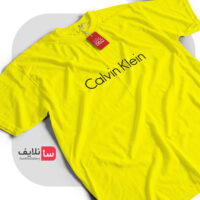 تیشرت زرد برند Calvin Klein (CK)