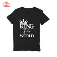 تیشرت مشکی KING