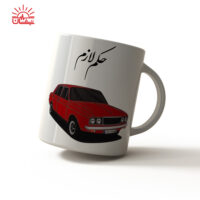 ماگ سفید پیکان