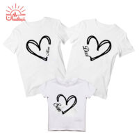 ست سه نفره اسپان طرح HEART