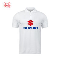 پولوشرت سفید SUZUKI