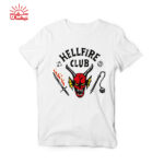 تیشرت اسپان سفید HELLFIRE CLUB