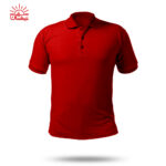 پولوشرت قرمز ساده