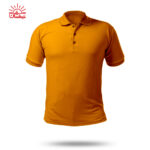 پولوشرت نارنجی ساده