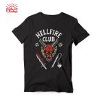 تیشرت مشکی هل فایر کلاب Hellfire Club