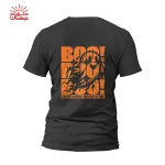 تیشرت مشکی هالووین طرح روح BOO!